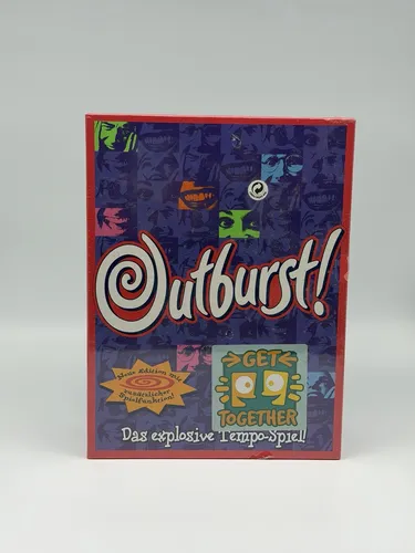 MB Spiele Outburst – Das explosive Tempo Spiel (Neue Edition) - Erlebe das spannende Familienspiel Outburst! mit neuen Herausforderungen und noch mehr Spaß. Ideal für gesellige Abende!