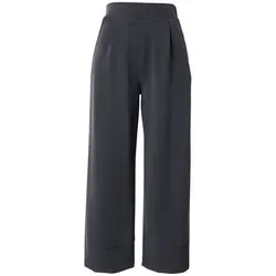 Culotte RICHROYAL "2409 T Peach Culotte" für Damen - Stoffhosen in Größe M, schwarz, aus fester, gepeachter Qualität für pflegeleichte, vielseitige Outfits – von gemütlich bis stylisch.