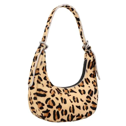 Gusti Leder Heike Damen Handtasche, Leopard, Leder, Umhängetasche - Stylische Handtasche aus echtem Leder mit auffälligem Leoparden-Muster für einen besonderen Look. Mit praktischem AirTag-Fach für einfache Ortung und einem verstellbaren Trageriemen für optimalen Komfort im Alltag.