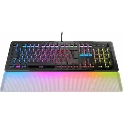 Roccat Vulcan II Max Black - Gaming Tastatur mit RGB-Hintergrundbeleuchtung, bietet eine blitzschnelle Reaktionszeit und ergonomisches Design für stundenlangen Komfort.