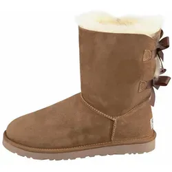 UGG Damen BAILEY BOW II Classic Boot, Chestnut, 38 EU - Wanderschuhe aus hochwertigem Sheepskin und Veloursleder, mit warmem Wollfutter für optimalen Komfort und stilvolles Design.