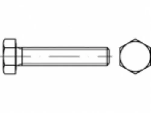 TOOLCRAFT TO-5367996 Sechskantschraube M16 30mm Außensechskant Edelstahl A4 50St.