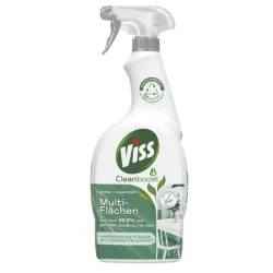 Viss Cleanboost Universal Allzweckreiniger 0,75 l - Haushaltsreinigungsmittel mit doppelter Power: reinigt und desinfiziert in einem Schritt, entfernt 99,9 % der Bakterien und sorgt für hygienische Sauberkeit und angenehmen Duft.