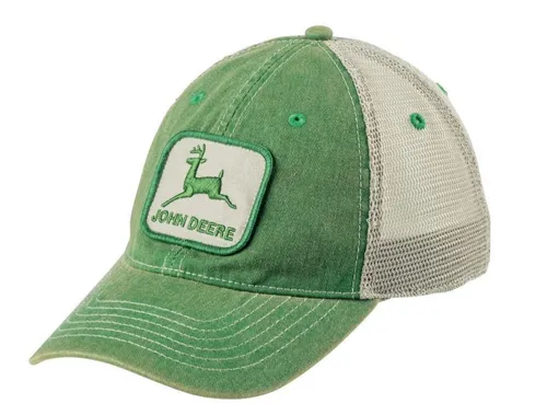 JOHN DEERE Vintage Mesh Trucker Cap - Hüte & Mützen, verstellbare Baseballkappe mit atmungsaktivem Mesh-Rückeneinsatz – perfekt für Freizeitaktivitäten in Frühling, Sommer und Herbst.