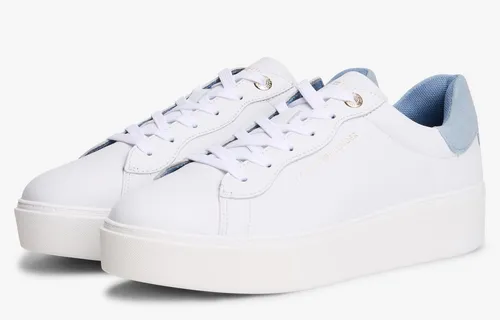 Tommy Hilfiger CHIC PLATFORM CUPSOLE SNEAKER Plateausneaker, Freizeitschuh, Halbschuh, Schnürer mit schönem TH-Logoelement