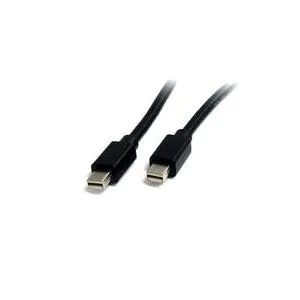 StarTech.com Mini DisplayPort Kabel 1,2 - MiniDP 4k - Stecker/Stecker - DisplayPort-Kabel - Mini DisplayPort (M) - Mini DisplayPort (M) - 2,0m - Schwarz (MDISP2M)