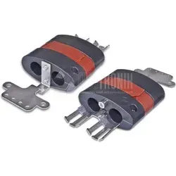 Optotec Silikon Kalteinführung für 2 Kabel (12-20mm) - Hochwertige Silikon Kalteinführung für 2 Kabel (12-20mm), oval für FTTx-Anwendungen, bietet zuverlässigen Schutz und einfache Installation in der Telekommunikation.