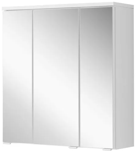 Held Möbel 3D-Spiegelschrank Porta 60 cm ohne Beleuchtung weiß