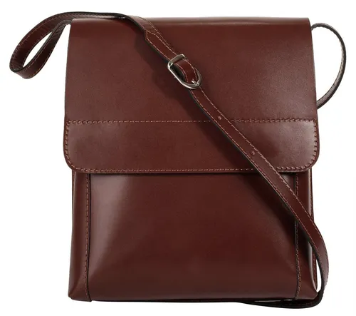 Cluty Umhängetasche echt Leder Herren | Made in Italy - Elegante Umhängetasche aus 100% Rindleder, perfekt für Stadtbummel oder besondere Anlässe. Mit verstellbarem Schultergurt und durchdachter Aufteilung für optimalen Tragekomfort und Organisation.