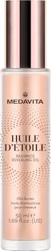 Medavita Huile d'Etoile Radiance Revealing Oil, 50 ml - Leuchtendes Pflegeöl für intensiven Glanz und seidige Textur. Ideal zur Veredelung aller Haartypen und für ein einzigartiges Pflegeerlebnis.