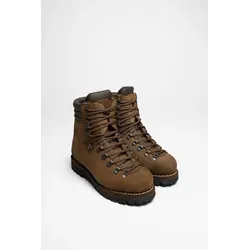 Hanwag Bergell Top Herren-Wanderschuhe - Robuste Bergstiefel aus Croupon-Leder für anspruchsvolle Wanderungen. Hoher Komfort und stabiler Halt dank bewährter Konstruktion und wiederbesohlbarer Vibram-Sohle.