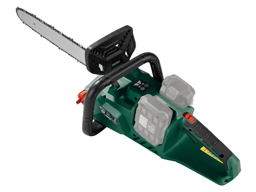PARKSIDE Akku Kettensäge PKSA 40-Li mit Brushless Motor - Kettensäge mit leistungsstarkem Brushless Motor, ideal für präzises Schneiden ohne Kabelsalat – perfekt für Gartenprojekte.