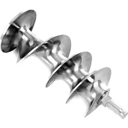 Schnecke für Wolf 32 N - Edelstahl Schneckenwelle - Hochwertige Schnecke für den Mega-M Fleischwolf WI.HO300.1500.SN. Aus langlebigem Edelstahl, ideal für Gastronomie und professionelle Küchen. Robust und korrosionsbeständig für eine effiziente Verarbeitung.
