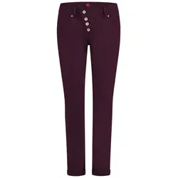 Buena Vista Stretch-Jeans BUENA VISTA MALIBU dark berry 2410 B5001 4141.1347 - Stretch Twill lila XS