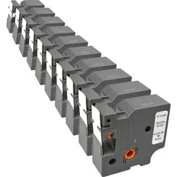 Label Band Dymo D1 2093098 - 10er Pack, 19mm x 7m - Etiketten für Dymo Labelmanager, 10er Pack aus hochwertigem Originalmaterial, ideal für präzise Beschriftungen und vielseitige Anwendungen.