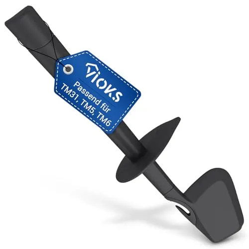 VIOKS Spachtel Spatel Ersatz für Vorwerk Thermomix Spatеl TM31 TM5 TM6 - Rühraufsatz Teigspachtel Thermomix Zubehör für TM5 - Spаtel Thermomix TM31 & Thermomix Sрatel TM5 & Spаtеl Thermomix TM6