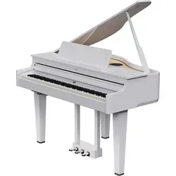 Roland GP-6 Digitalflügel Weiß - Keyboards - Elegantes Baby-Flügelgehäuse und innovatives Piano Reality Modelling für ein authentisches Klangerlebnis.