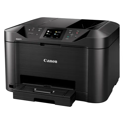 MAXIFY MB5150 Tintendrucker - Multifunktionales Farbgerät mit Fax - Multifunktionsdrucker für A4 und Legal, schnell mit bis zu 24 ipm Drucken und 22 Seiten/Min. Kopieren. Ideal für Bürobedarf mit umfangreicher Konnektivität!