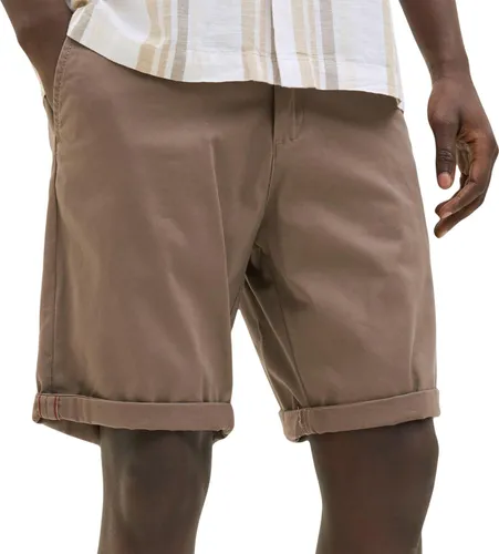 Jack & Jones Chinoshorts JPSTBOWIE mit Aufschlag in Braun - Modische Herren-Shorts aus 98% Baumwolle, mit elastischem Material für optimalen Tragekomfort. Perfekt für warme Tage und vielseitig kombinierbar.