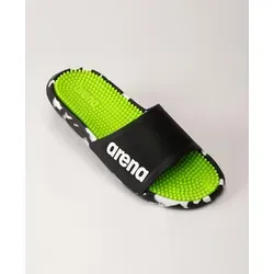 arena Unisex Marco Bi Slide Slipper, Feile, 45 EU - Dusch- & Badeschuhe für Herren mit komfortablem Massage-Fußbett und hervorragendem Grip auf nassen Oberflächen. Perfekt für Schwimmbad, Strand und Freizeit.