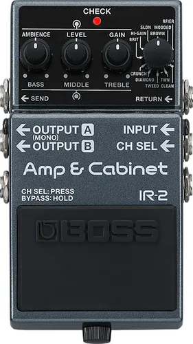 IR-2 Amp Cabinet - Kompakter Gitarrenverstärker für gleichbleibenden Sound, ideal für Live-Auftritte und Recording-Setup