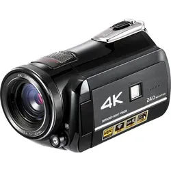 Lipa AD-C1 4K Ultra HD Videokamera CMOS-Sensor Wifi - 4K - Camcorder - 4K-Auflösung - 24 Megapixel