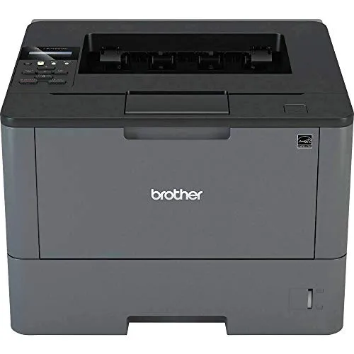 Brother HL-L5200DW A4 Laserdrucker - A4 monochrom Laserdrucker mit 40 Seiten/Min. Druckgeschwindigkeit und Print AirBag für 200.000 Seiten – ideal für hohe Druckvolumen und Büros.