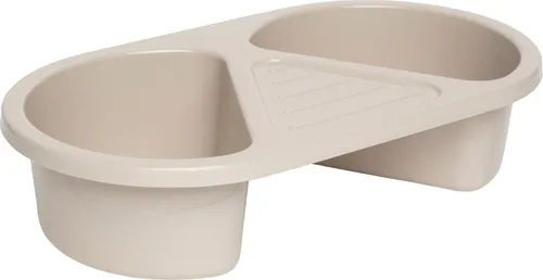 ZEWI bébé-jou 4155, Waschschüssel, Polypropylen (PP), Graubraun