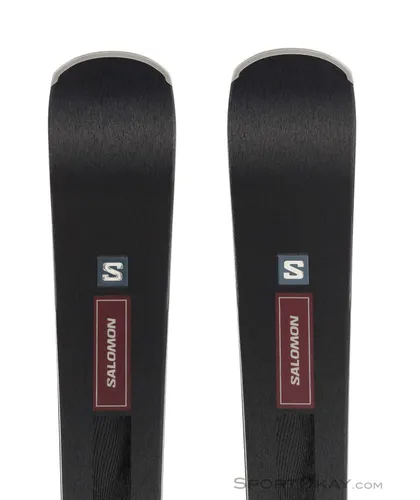 Salomon S / Max N'10 + M11 GW Damen Skiset 2024-Schwarz-162