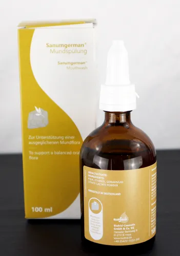 Sanumgerman Mundspülung - 100ml für eine ausgeglichene Mundflora