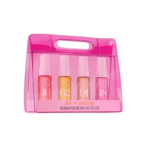 Sol de Janeiro Cheirosa Discovery Set Ipanema Sunset - Entdecken Sie das Sol de Janeiro Cheirosa Discovery Set Ipanema Sunset mit vier vielseitigen Duftsprays. Ideal für Körper, Haar und Textilien, bietet es eine Auswahl an süßen und fruchtigen Düften für jeden Anlass.