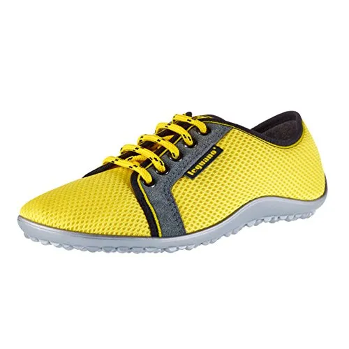 leguano aktiv Sonnengelb - Flexibler Barfußschuh - Laufschuhe mit flexibler Sohle, federleicht und ultrabequem für ein barfußähnliches Laufgefühl.