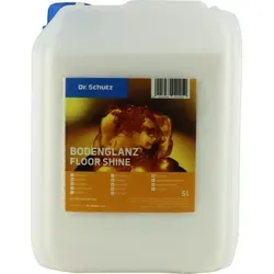 Dr. Schutz® Bodenglanz 2002000590 - 5 l Kanister für elastische Böden - Reinigungsmittel mit rutschhemmendem Bodenglanz, ideal für die Pflege von PVC, CV und Linoleum, sorgt für glänzende Oberflächen und leichte Reinigung.