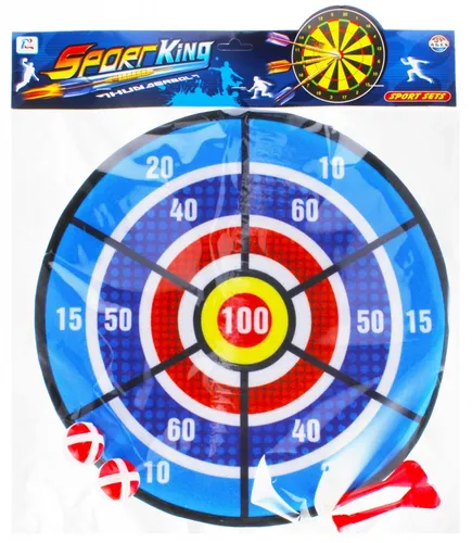 Tarcza z rzutkami/piłkami na rzep MEGA CREATIVE 481632 MEGA CREATI 5908275187509