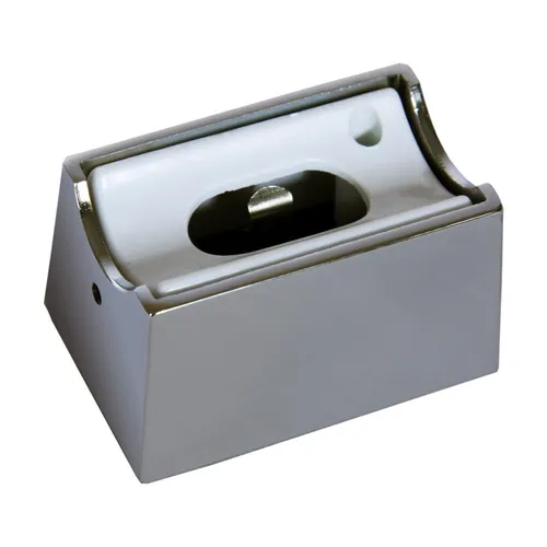 Chrom Fassung S14d Linienlampe für Osram Linestra Ralina Sockel Metall 35W + 60W