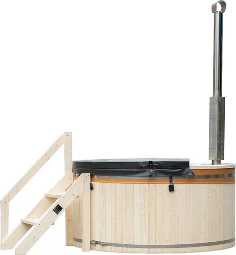 Home Deluxe Badefass SKANDI - Verschiedene Ausführungen für Ihr Wohlbefinden - Sanitäranlagen & Zubehör - Erleben Sie Entspannung pur mit der traditionellen Badetonne SKANDI, perfekt für Garten oder Terrasse und ein einzigartiges Wellness-Erlebnis unter freiem Himmel.