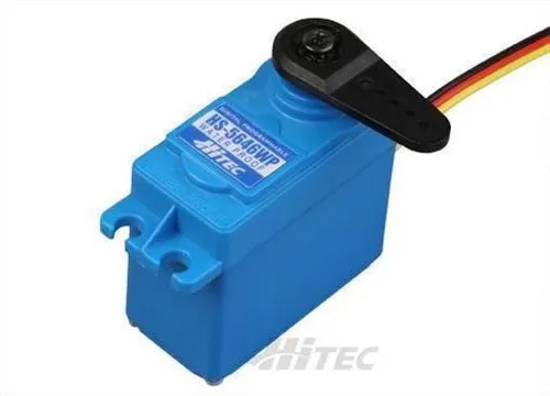 Hitec RC Servo HS5646WP - Multiplex 115647 - Robustes Servo mit wasserdichtem Design, ideal für den Einsatz in anspruchsvollen RC-Anwendungen und Modellbau.