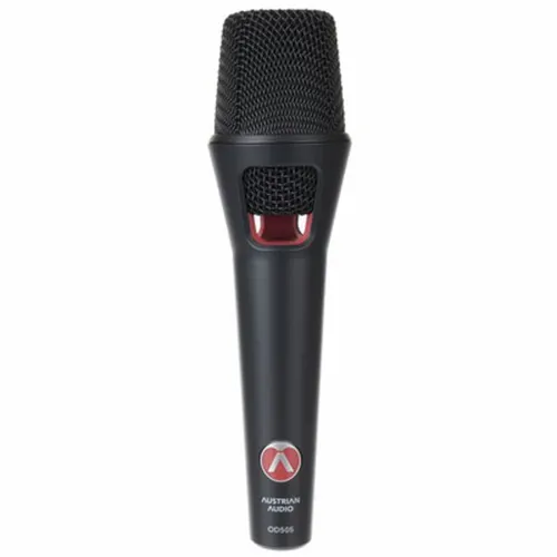 Austrian Audio OD505 Mikrofon - Aktives dynamisches Gesangsmikrofon mit Supernierencharakteristik, ideal für klare Stimmen und hohe Schalldruckpegel. Robust und langlebig im Druckgussgehäuse.