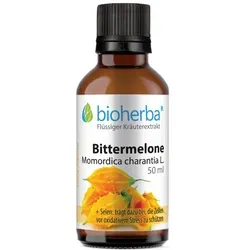 Bittermelone Momordica charantia L. Tropfen 50ml - Hochwertige Tinktur mit Bittermelone zur Unterstützung einer ausgewogenen Ernährung, ideal für den täglichen Gebrauch.