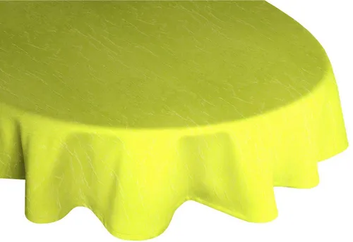 Wirth Tischdecke Lahnstein, oval - Ovale Tischdecke in verschiedenen Farben, passend für die Deko-Garnituren aus der Serie »Lahnstein«. Pflegeleicht und waschbar bei 30°C, ideal für jeden Anlass. Strukturierte Oberfläche für stilvolle Akzente.