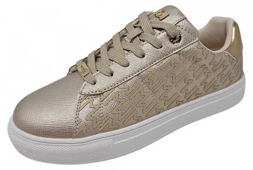 Mexx Reva Blake Damenschuhe - Goldene Schnürschuhe für Freizeit - Sneaker in Gold, aus hochwertigem Synthetik mit butterweicher Verarbeitung, ideal für perfekten Tragekomfort und vielseitige Anlässe.