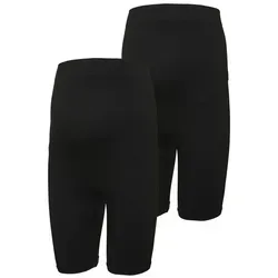 VERO MODA MATERNITY Vmmisa Hw Seamless Biker Shorts 2er-Pack - Shorts für Schwangere, nahtlose Radlerhose mit hoher Taille für optimalen Tragekomfort und schlanke Passform.