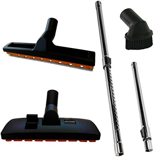 Maxorado 35mm Staubsaugerrohr + Kombidüse + Staubpinsel + Parkettdüse Ersatzteil für kompatibel mit Lidl Parkside Nass- Trockensauger PNTS 1500 D5 1400 H4 F2 PNTSA 20-L C4 1300 C3 B3 20-Li A1