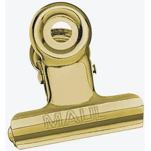 MAUL Foldbackklammern gold 3,0 cm, 10 St.