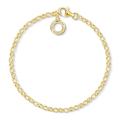 Thomas Sabo Damen Charm-Armband - X0243-413-39-L15,5 - Armband für Damen aus 925er Sterlingsilber, perfekt kombinierbar mit individuellen Charm-Anhängern für ein einzigartiges Schmuckstück.