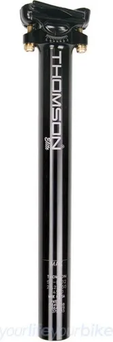 Thomson Elite Sattelstütze 31,6 mm - Robuste Performance für Ihr Fahrrad - Sattelstützen, hochwertige Thomson Elite Sattelstütze mit 367 mm Länge und SB 0 mm für optimale Stabilität und Komfort beim Radfahren.