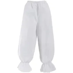 RUBIE'S Faschingskostüm - 3/4 Hexenhose, Größe: 38 - Weiß - Kostüme: Vielseitige 3/4 Hexenhose in Weiß mit elastischem Bund für Komfort und zarte Spitzendetails für einen eleganten Look – ideal für Fasching und Halloween!