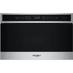 Whirlpool WMN4I4BXF Einbau-Mikrowellengrill 22 l - Der Whirlpool WMN4I4BXF Einbau-Mikrowellengrill bietet mit 2000 W und CRISP-Technologie schnelle Zubereitung und perfektes Garen. Ideal für vielseitige Kochmöglichkeiten in der modernen Küche.
