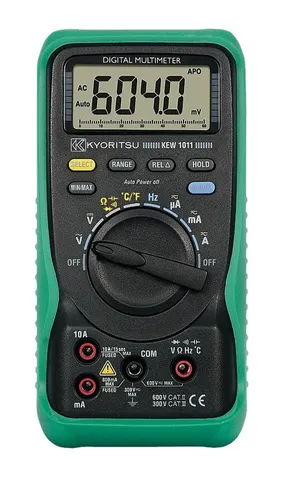 Kyoritsu KEW 1011 Hand-Multimeter digital CAT III 600 V Anzeige (Counts): 4000 (KEW 1011)