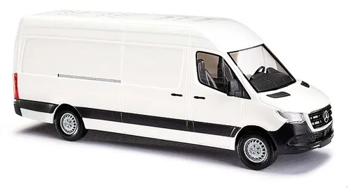 Busch 52600 H0 Mercedes Benz Sprinter Kasten Modell - Detailgetreues Fertigmodell des Mercedes Benz Sprinter Kasten im Maßstab H0, ideal für Modellbau-Enthusiasten und Dioramen.